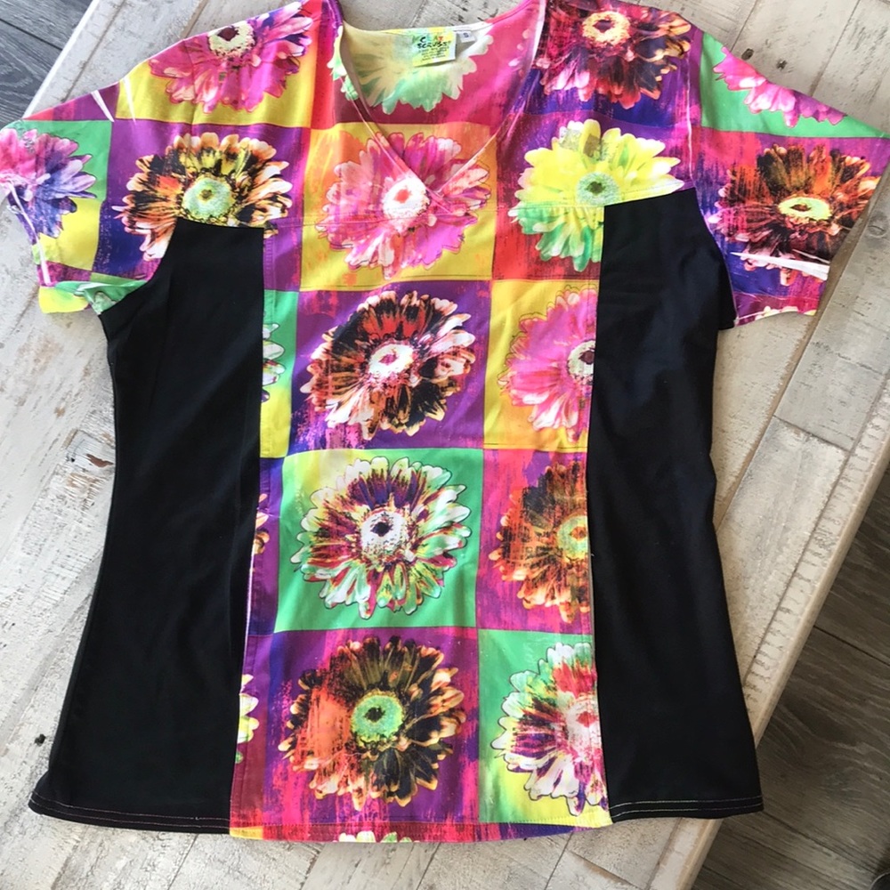 Crazy Scrubs-scrub top